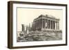 Parthenon at the Acropolis-null-Framed Art Print