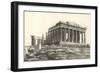 Parthenon at the Acropolis-null-Framed Art Print