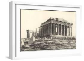 Parthenon at the Acropolis-null-Framed Art Print