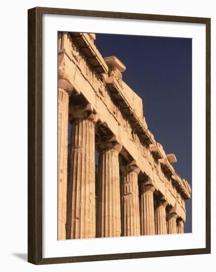 Parthenon, Athens, Greece-Walter Bibikow-Framed Photographic Print