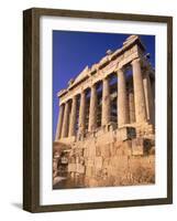 Parthenon, Athens, Greece-Walter Bibikow-Framed Photographic Print