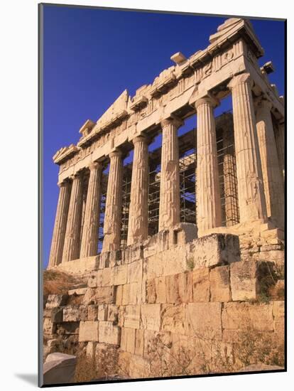 Parthenon, Athens, Greece-Walter Bibikow-Mounted Photographic Print