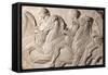 Parthenon Frieze, Detail-null-Framed Stretched Canvas