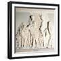 Parthenon Frieze, Elgin Marbles, Sacrifice Procession with Ram, c5th century BC-Phidias-Framed Giclee Print