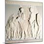 Parthenon Frieze, Elgin Marbles, Sacrifice Procession with Ram, c5th century BC-Phidias-Mounted Giclee Print