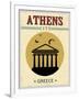 Parthenon From Athens Poster-radubalint-Framed Art Print