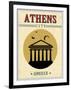 Parthenon From Athens Poster-radubalint-Framed Art Print