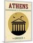 Parthenon From Athens Poster-radubalint-Mounted Art Print