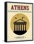 Parthenon From Athens Poster-radubalint-Framed Stretched Canvas