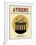 Parthenon From Athens Poster-radubalint-Framed Art Print