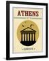 Parthenon From Athens Poster-radubalint-Framed Art Print