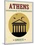 Parthenon From Athens Poster-radubalint-Mounted Art Print