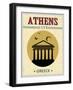 Parthenon From Athens Poster-radubalint-Framed Art Print