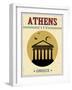 Parthenon From Athens Poster-radubalint-Framed Art Print