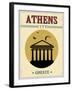 Parthenon From Athens Poster-radubalint-Framed Art Print