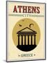 Parthenon From Athens Poster-radubalint-Mounted Art Print