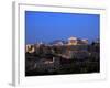 Parthenon from Filopapou at Dusk, Athens, Greece-Walter Bibikow-Framed Photographic Print