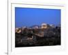 Parthenon from Filopapou at Dusk, Athens, Greece-Walter Bibikow-Framed Photographic Print