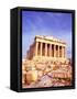 Parthenon on Acropolis, Athens, Greece-Bill Bachmann-Framed Stretched Canvas