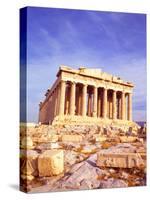 Parthenon on Acropolis, Athens, Greece-Bill Bachmann-Stretched Canvas