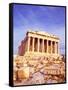 Parthenon on Acropolis, Athens, Greece-Bill Bachmann-Framed Stretched Canvas