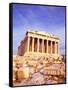 Parthenon on Acropolis, Athens, Greece-Bill Bachmann-Framed Stretched Canvas