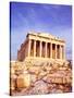 Parthenon on Acropolis, Athens, Greece-Bill Bachmann-Stretched Canvas