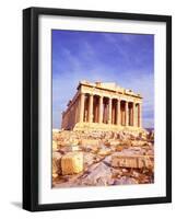 Parthenon on Acropolis, Athens, Greece-Bill Bachmann-Framed Photographic Print