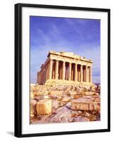 Parthenon on Acropolis, Athens, Greece-Bill Bachmann-Framed Photographic Print