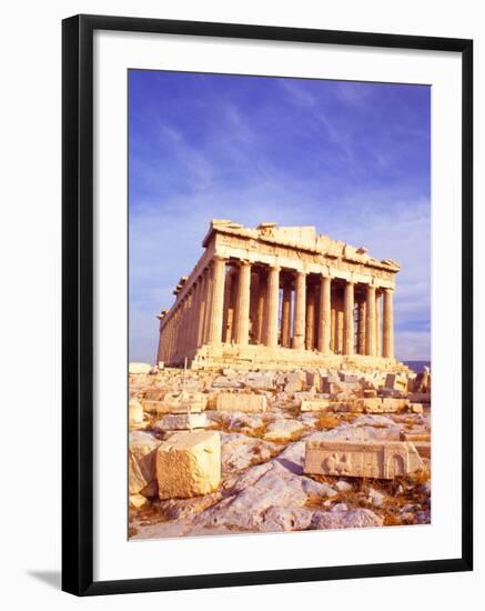 Parthenon on Acropolis, Athens, Greece-Bill Bachmann-Framed Photographic Print