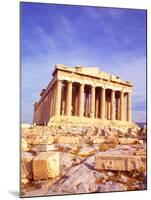 Parthenon on Acropolis, Athens, Greece-Bill Bachmann-Mounted Photographic Print