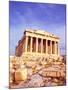 Parthenon on Acropolis, Athens, Greece-Bill Bachmann-Mounted Photographic Print