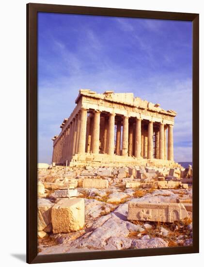 Parthenon on Acropolis, Athens, Greece-Bill Bachmann-Framed Photographic Print