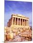 Parthenon on Acropolis, Athens, Greece-Bill Bachmann-Mounted Photographic Print