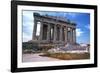 Parthenon on the Acropolis, Athens, 5th Century Bc-null-Framed Photographic Print