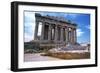 Parthenon on the Acropolis, Athens, 5th Century Bc-null-Framed Photographic Print