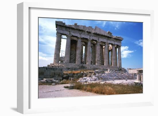 Parthenon on the Acropolis, Athens, 5th Century Bc-null-Framed Photographic Print