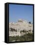 Parthenon Temple and Acropolis, UNESCO World Heritage Site, Athens, Greece, Europe-Angelo Cavalli-Framed Stretched Canvas