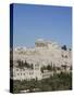 Parthenon Temple and Acropolis, UNESCO World Heritage Site, Athens, Greece, Europe-Angelo Cavalli-Stretched Canvas