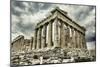 Parthenon Temple on Acropolis-null-Mounted Art Print