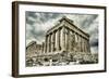 Parthenon Temple on Acropolis-null-Framed Art Print