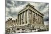 Parthenon Temple on Acropolis-null-Mounted Art Print