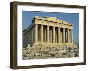 Parthenon, the Acropolis, UNESCO World Heritage Site, Athens, Greece, Europe-James Green-Framed Photographic Print