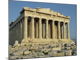 Parthenon, the Acropolis, UNESCO World Heritage Site, Athens, Greece, Europe-James Green-Mounted Photographic Print