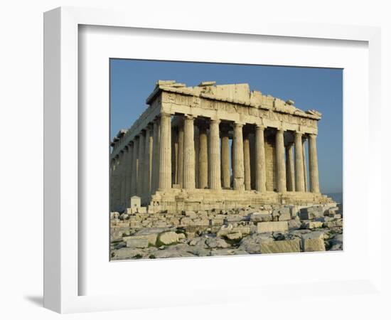 Parthenon, the Acropolis, UNESCO World Heritage Site, Athens, Greece, Europe-James Green-Framed Photographic Print