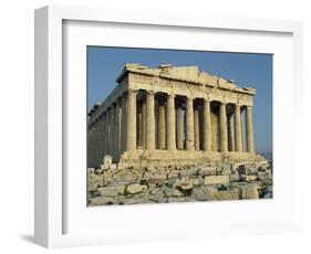 Parthenon, the Acropolis, UNESCO World Heritage Site, Athens, Greece, Europe-James Green-Framed Photographic Print