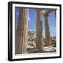 Parthenon Viewed from Propylaea, the Acropolis, UNESCO World Heritage Site, Athens, Greece-Roy Rainford-Framed Photographic Print