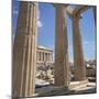 Parthenon Viewed from Propylaea, the Acropolis, UNESCO World Heritage Site, Athens, Greece-Roy Rainford-Mounted Photographic Print