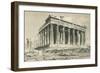 Parthenon-null-Framed Art Print