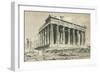 Parthenon-null-Framed Art Print